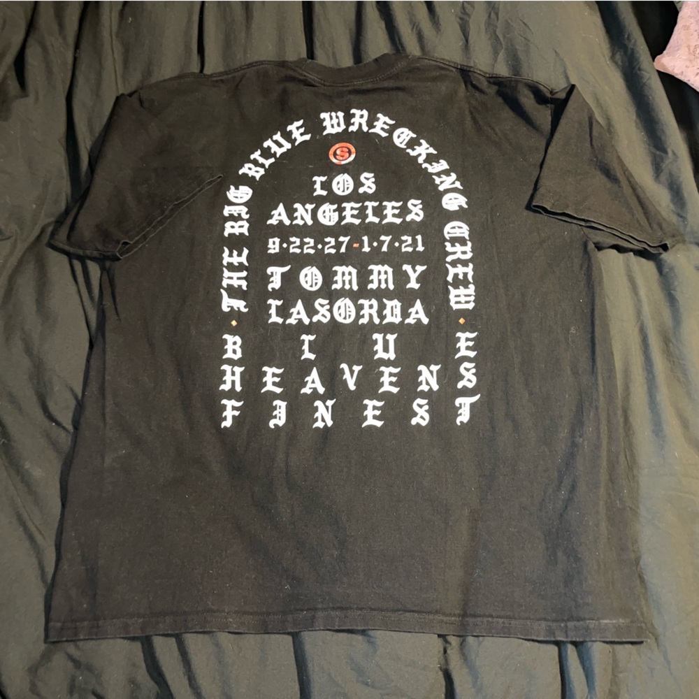 Streetwise MLB Los Angeles Dodgers Tommy Lasorda Men's T-Shirt Size 3XL